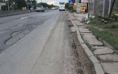 Khắc phục hư hỏng trên QL1A qua Tiền Giang trong năm 2023