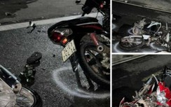 Video TNGT 9/3: Hai xe máy va chạm mạnh, 4 người nhập viện cấp cứu