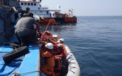 Cứu một thuyền viên liệt toàn thân, bất tỉnh trên biển Đà Nẵng