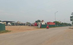 Doanh nghiệp tự ý lấp ruộng lập bến xe, đấu nối vào đường gom cao tốc