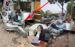 Tài xế container làm rơi cuộn thép đè bẹp xe ô tô có thể bị xử lý hình sự