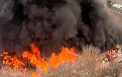 Cháy tòa nhà nằm trong Cục biên phòng thuộc Cơ quan an ninh Nga