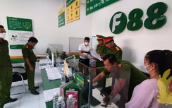 Đồng loạt kiểm tra 13 điểm kinh doanh của F88 ở Tiền Giang