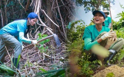 H'Hen Niê cuốc đất, trồng cây sau 5 năm đăng quang Hoa hậu Hoàn vũ Việt Nam