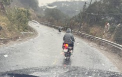 Mưa đá đầu mùa bất thường ở Đà Lạt