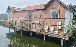 Cận cảnh công trình sai phạm sắp bị cưỡng chế ở Công viên Tuổi trẻ Thủ đô