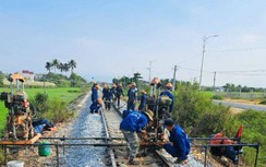 Đồng loạt thi công 3 dự án cải tạo, nâng cấp đường sắt Bắc - Nam