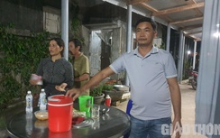 Nhà dân thành trạm tiếp đón nạn nhân vụ lật xe khách Quảng Ngãi