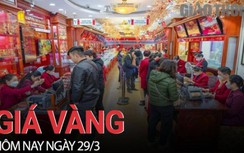 Giá vàng hôm nay 29/3: Quay đầu tăng