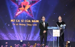 Hoàng Thùy Linh ngập ngừng nhắc Đen Vâu khi lập hat-trick ở giải Cống hiến