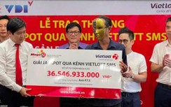 Kết quả xổ số Vietlott 1/4: Ai là chủ nhân giải thưởng 36 tỷ đồng?