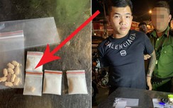 Kiểm tra nồng độ cồn tài xế xe máy, phát hiện tàng trữ nhiều loại ma túy