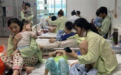 Quá tải bệnh nhi, nhiều trẻ nhiễm virus hợp bào RSV trở nặng