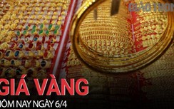 Giá vàng hôm nay 6/4: Tiếp tục giảm mạnh