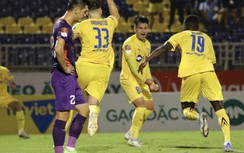 V-League 2023: SLNA hòa Bình Dương, Nam Định chia điểm Khánh Hòa