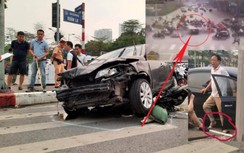 Vụ ô tô tông 17 xe máy ở Hà Nội: Đang giám định thương tật các nạn nhân