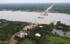 Dự án cầu Rạch Miễu 2 gặp khó vì mặt bằng “xôi đỗ”