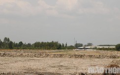 Vật liệu cát đắp cản tiến độ cao tốc Cần Thơ - Cà Mau