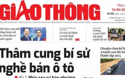 Tin mới nhất, hay nhất trên Báo Giao thông ngày 14/4/2023