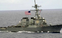 Mỹ đưa tàu khu trục đi qua Eo biển Đài Loan