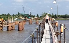 Dự án cầu Rạch Miễu 2 làm xuyên dịp lễ 30/4