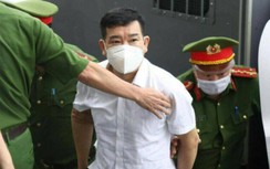 Cựu Trưởng Công an quận Tây Hồ Phùng Anh Lê hầu toà sau khi kêu oan