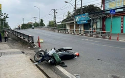 Tránh một phụ nữ đi bộ, người đàn ông đi xe máy bị ô tô tải tông tử vong