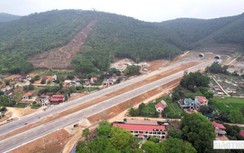 Gấp rút thi công các hạng mục cuối, đưa cao tốc Mai Sơn-QL45 vào khai thác