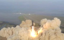 Video tàu vũ trụ Starship của SpaceX nổ tung vài phút sau khi rời bệ phóng