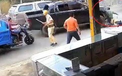 Xe bán tải tông CSGT ở Long An tử vong: Khởi tố vụ án giết người