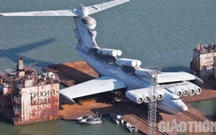 Video: Ekranoplan Lun class - "quái vật biển Caspi"