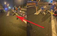 Công an tìm người thân của nạn nhân bị ô tô tông tử vong ở đường Vành đai 3