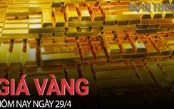 Giá vàng hôm nay 29/4: Vàng tiếp tục tăng phi mã
