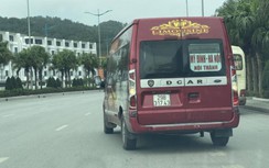 Phát hoảng với xe khách chạy bát nháo, dừng đỗ tùy tiện ở Quảng Ninh