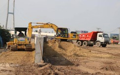 Cao tốc Mỹ Thuận - Cần Thơ tăng tốc thi công xuyên lễ
