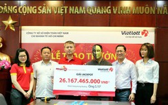 Kết quả xổ số Vietlott 3/5: Ai là chủ nhân giải thưởng 26 tỷ đồng?