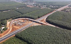 Đầu tháng 6 sẽ xong các nút giao trên cao tốc Phan Thiết - Dầu Giây