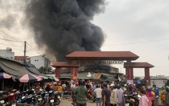 Đắk Lắk: Cháy chợ, cột khói bốc cao hàng chục mét