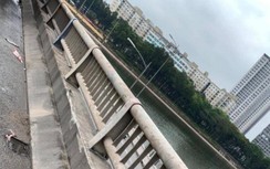 Hà Nội khắc phục xong hư hỏng trên đường Vành đai 3 sau tai nạn xe khách