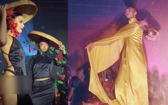 Người mẫu mặc áo yếm, khoe thân phản cảm trong show diễn của NTK Tường Danh