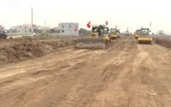 Vướng mặt bằng, thi công tuyến đường bộ ven biển qua Nam Định gặp khó