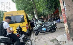 Không phù hiệu, xe 16 chỗ vẫn ngang nhiên gom khách từ Hà Nội đi Lào Cai