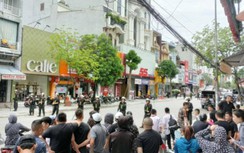 Cảnh sát bao vây trước nhà Tuấn "thần đèn" giang hồ xứ Thanh