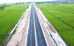 Cao tốc Phan Thiết - Vĩnh Hảo đẹp như dải lụa trước giờ G