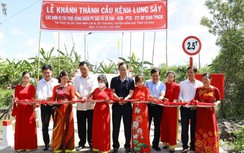 PV GAS khánh thành cầu Lung Sậy ở Đầm Dơi, Cà Mau
