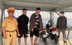 Trích xuất camera xử lý 3 thanh niên không chấp hành hiệu lệnh CSGT