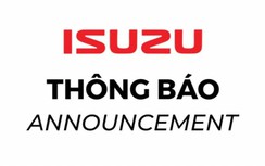 Isuzu Việt Nam triệu hồi kiểm tra trục lái trên xe D-MAX và mu-X