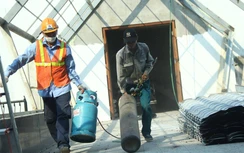 Bắt đầu tháo dỡ hàng loạt công trình sai phạm ở công viên Tuổi trẻ Thủ đô