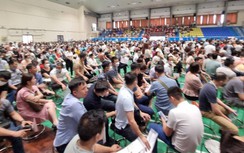 Bốc thăm NHS Trung Văn, tỷ lệ chọi 1/9, bà bầu khóc oà vì mua được nhà