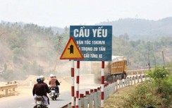 Vướng mặt bằng, dự án cải tạo cầu yếu trên quốc lộ chậm tiến độ